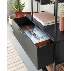 Loftscape Regal Blackrod - Metall - Schwarz 22 Loftscape Regal Blackrod - Metall - Schwarz -WOHNZIMMERMÖBEL Verkäufe 1000363964 220714 060 DETAILS P000000001000363964