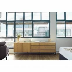 Red Living Kommode Tabora I - Echtholzfurnier - Eiche -WOHNZIMMERMÖBEL Verkäufe 1000363970 220714 021 MOOD DETAILS P000000001000363970 mood