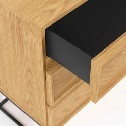 Red Living Kommode Tabora I - Echtholzfurnier - Eiche -WOHNZIMMERMÖBEL Verkäufe 1000363970 220714 040 DETAILS P000000001000363970