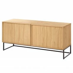 Red Living TV-Lowboard Tabora II - Echtholzfurnier - Eiche