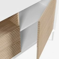 Norrwood TV-Lowboard Maredale II - Esche teilmassiv - Weiß / Esche 15 Norrwood TV-Lowboard Maredale II - Esche teilmassiv - Weiß / Esche -WOHNZIMMERMÖBEL Verkäufe 1000363980 220714 035 DETAILS P000000001000363980