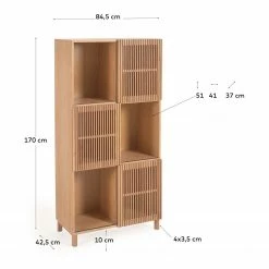Naturoo Regal Bukama - Eiche massiv -WOHNZIMMERMÖBEL Verkäufe 1000363981 220714 500 SKETCH DETAILS P000000001000363981 sketch