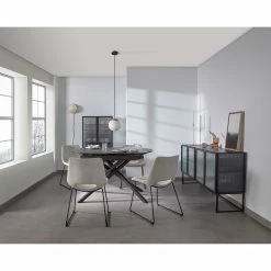 Loftscape Sideboard Tete - Glas / Metall - Schwarz 13 Loftscape Sideboard Tete - Glas / Metall - Schwarz -WOHNZIMMERMÖBEL Verkäufe 1000363985 220714 021 MOOD DETAILS P000000001000363985 mood