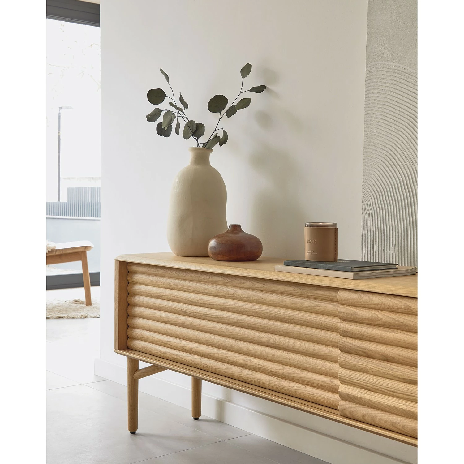 Naturoo TV-Lowboard Lioma - Eiche teilmassiv 5 Naturoo TV-Lowboard Lioma - Eiche teilmassiv – Bild 5