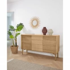 Naturoo Sideboard Lioma - Eiche teilmassiv -WOHNZIMMERMÖBEL Verkäufe 1000363988 220714 021 MOOD DETAILS P000000001000363988 mood