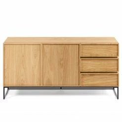 Red Living Sideboard Tabora - Echtholzfurnier - Eiche -WOHNZIMMERMÖBEL Verkäufe 1000363989 220714 030 DETAILS P000000001000363989