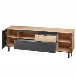 Fashion For Home TV-Lowboard Leox - Graphit / Eiche Artisan Dekor 7 Fashion For Home TV-Lowboard Leox - Graphit / Eiche Artisan Dekor -WOHNZIMMERMÖBEL Verkäufe 1000364251 220719 035 DETAILS P000000001000364251