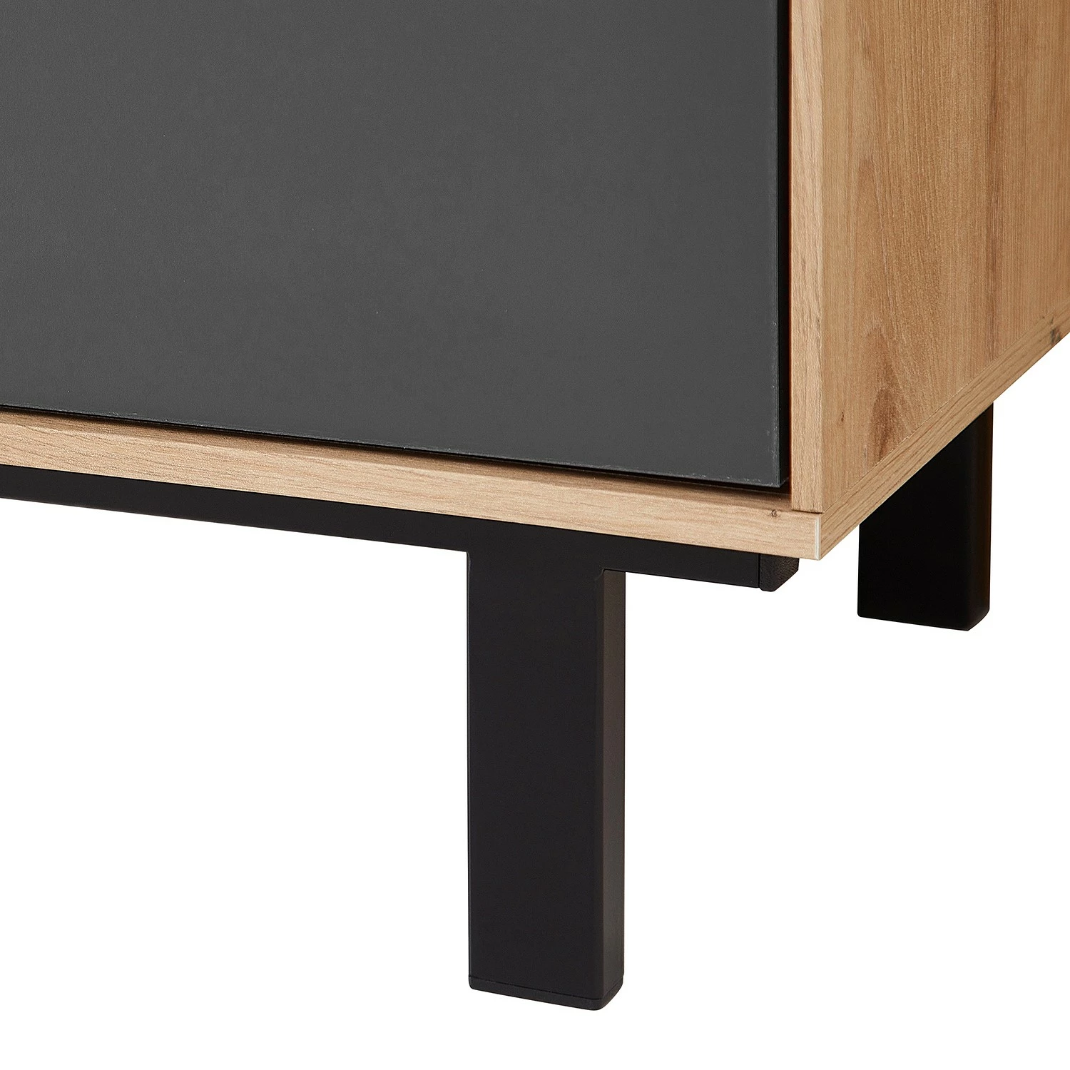 Fashion For Home Sideboard Leox - Inkl. Beleuchtung - Graphit / Eiche Artisan Dekor 5 Fashion For Home Sideboard Leox - Inkl. Beleuchtung - Graphit / Eiche Artisan Dekor – Bild 5