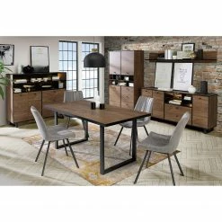 Red Living Highboard Trylith - Eiche Rustikal Dekor / Schwarz -WOHNZIMMERMÖBEL Verkäufe 1000364610 220719 022 MOOD DETAILS P000000001000364610 mood