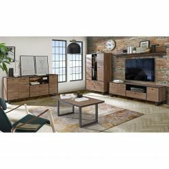 Red Living Couchtisch Trylith - Eiche Rustikal Dekor / Schwarz -WOHNZIMMERMÖBEL Verkäufe 1000364611 220719 021 MOOD DETAILS P000000001000364611 mood