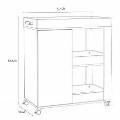 Loftscape Servierwagen Stoneyford I - Altholz Dekor 12 Loftscape Servierwagen Stoneyford I - Altholz Dekor -WOHNZIMMERMÖBEL Verkäufe 1000364868 220722 500 SKETCH DETAILS P000000001000364868 sketch