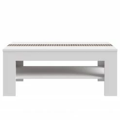 Loftscape Couchtisch Millquarter - Weiß / Eiche Hell Dekor -WOHNZIMMERMÖBEL Verkäufe 1000364878 220722 030 DETAILS P000000001000364878