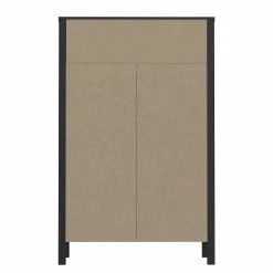 Red Living Kommode Kasala III - Eiche Riviera Dekor / Schwarz -WOHNZIMMERMÖBEL Verkäufe 1000364907 220722 032 DETAILS P000000001000364907