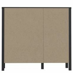 Red Living Kommode Kasala I - Eiche Riviera Dekor / Schwarz -WOHNZIMMERMÖBEL Verkäufe 1000364913 220722 033 DETAILS P000000001000364913