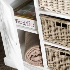 Butlers Wohnschrank CAMPAGNE - Paulownia furnier - Weiß -WOHNZIMMERMÖBEL Verkäufe 1000365703 220728 023 MOOD DETAILS P000000001000365703 mood