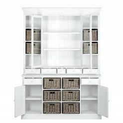 Butlers Wohnschrank CAMPAGNE - Paulownia furnier - Weiß -WOHNZIMMERMÖBEL Verkäufe 1000365703 220728 030 DETAILS P000000001000365703