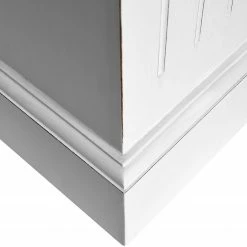 Butlers Kaminumrandung MASTERPIECE - Paulownia - Transparent -WOHNZIMMERMÖBEL Verkäufe 1000365704 220728 070 DETAILS P000000001000365704