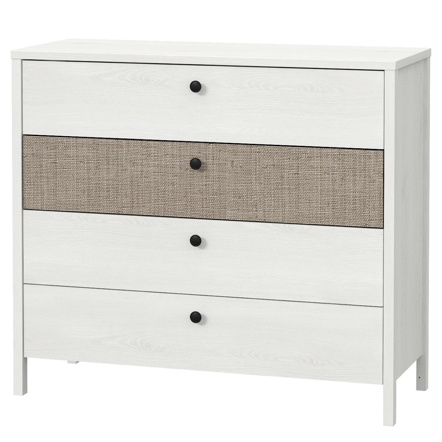 Loftscape Kommode Riecce - Schneeeiche Dekor / Grau 1 Loftscape Kommode Riecce - Schneeeiche Dekor / Grau