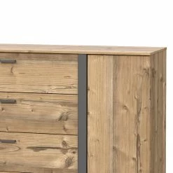 Loftscape Kommode Samtoge I - Bramberg Fichte Dekor / Uni Wolfram Dekor -WOHNZIMMERMÖBEL Verkäufe 1000365842 220909 060 DETAILS P000000001000365842