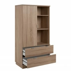 Loftscape Highboard Alcester - Eiche Sonoma Dekor -WOHNZIMMERMÖBEL Verkäufe 1000366176 220816 040 DETAILS P000000001000366176