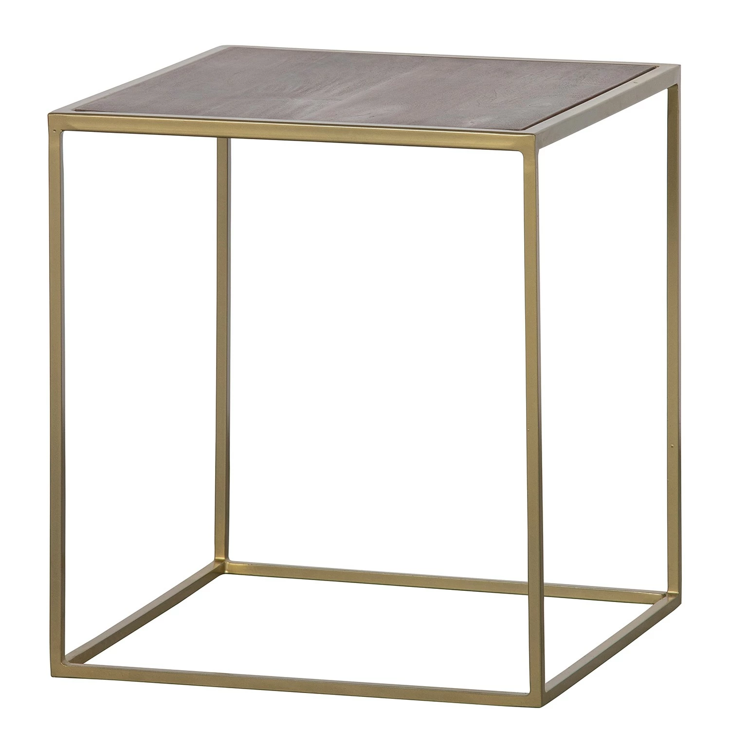 Red Living Beistelltisch Hawes (2-teilig) - Akazie massiv / Metall - Akazie / Messing 5 Red Living Beistelltisch Hawes (2-teilig) - Akazie massiv / Metall - Akazie / Messing – Bild 5