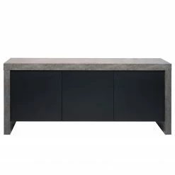 Temahome Sideboard Kobe II - Schwarz / Beton Dekor 13 Temahome Sideboard Kobe II - Schwarz / Beton Dekor -WOHNZIMMERMÖBEL Verkäufe 1000366639 220906 030 DETAILS P000000001000366639