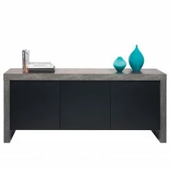 Temahome Sideboard Kobe II - Schwarz / Beton Dekor 14 Temahome Sideboard Kobe II - Schwarz / Beton Dekor -WOHNZIMMERMÖBEL Verkäufe 1000366639 220906 040 DETAILS P000000001000366639