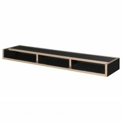 Temahome Wandregal Ply - Schwarz / Hellbraun