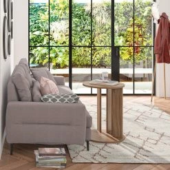 Temahome Beistelltisch Nora - Echtholzfurnier - Nussbaum -WOHNZIMMERMÖBEL Verkäufe 1000366651 220906 021 MOOD DETAILS P000000001000366651 mood