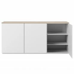 Temahome Sideboard Join VIII - Weiß / Eiche -WOHNZIMMERMÖBEL Verkäufe 1000366663 220906 030 DETAILS P000000001000366663