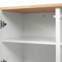 Temahome Sideboard Edge - Echtholzfurnier - / Weiß / Eiche 13 Temahome Sideboard Edge - Echtholzfurnier - / Weiß / Eiche -WOHNZIMMERMÖBEL Verkäufe 1000366714 220906 040 DETAILS P000000001000366714