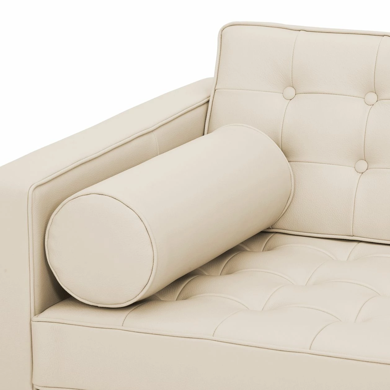 Fredriks Sofa Chelsea (3-Sitzer) Echtleder - Echtleder Gad: Creme - Kufen 4 Fredriks Sofa Chelsea (3-Sitzer) Echtleder - Echtleder Gad: Creme - Kufen – Bild 4