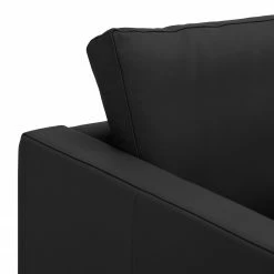 Fredriks Sofa Portobello (3-Sitzer) Echtleder - Echtleder Gad: Schwarz - Kufen -WOHNZIMMERMÖBEL Verkäufe 3 sitzer sofa portobello leder schwarz kufen 3793504