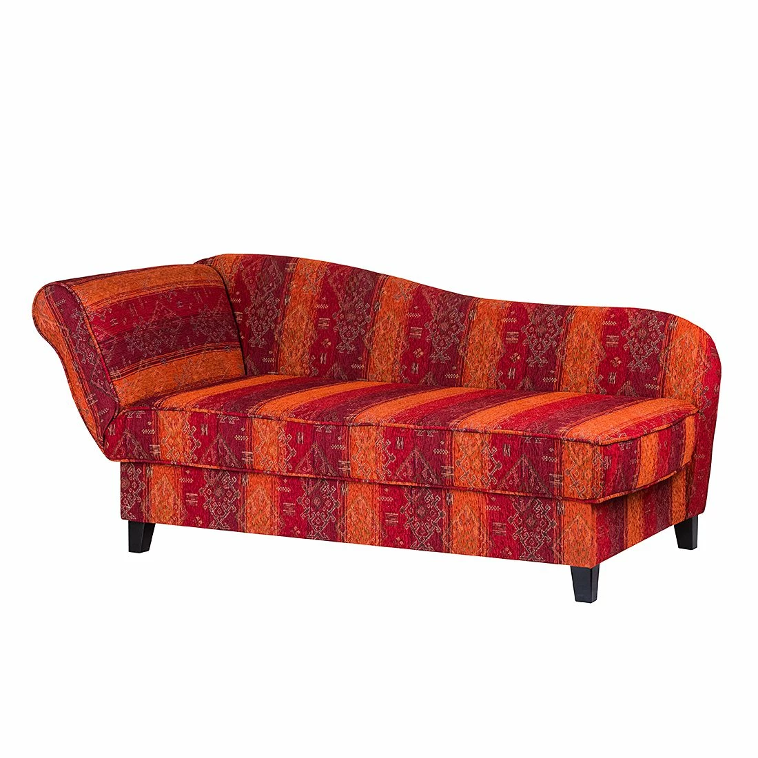 Maison Belfort Recamiere Adelaide (mit Schlaffunktion) - Webstoff Rot - Armlehne davorstehend links 7 Maison Belfort Recamiere Adelaide (mit Schlaffunktion) - Webstoff Rot - Armlehne davorstehend links – Bild 7