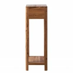 Ars Natura Beistelltisch Anamur I - Eiche - Höhe: 90 cm -WOHNZIMMERMÖBEL Verkäufe beistelltisch anamur i wildeiche massiv 90 4726384