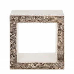 Wolf-Möbel Beistelltisch Goa White - Mehrfarbig -WOHNZIMMERMÖBEL Verkäufe beistelltisch goa white mehrfarbig 4028416