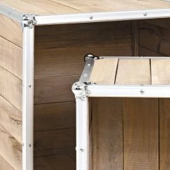 Ars manufacti Beistelltisch Palmori (2er-Set) - Kiefer massiv / Aluminium -WOHNZIMMERMÖBEL Verkäufe beistelltisch palmori 2er set kiefer massiv aluminium 4239152