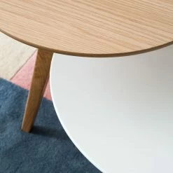 Mørteens Beistelltisch Wolka - Eiche teilmassiv - Eiche / Weiß 24 Mørteens Beistelltisch Wolka - Eiche teilmassiv - Eiche / Weiß -WOHNZIMMERMÖBEL Verkäufe beistelltisch wolka eiche teilmassiv eiche weiss 4783452