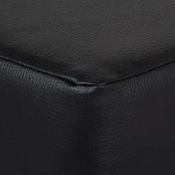 Ars manufacti Bierkastensitz Henryk - Kunstleder Schwarz -WOHNZIMMERMÖBEL Verkäufe bierkastensitz henryk kunstleder schwarz 387761