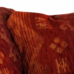 Maison Belfort Bigsofa Mosambik - Kunstleder / Webstoff - Dunkelbraun / Rot - Dunkelbraun / Rot -WOHNZIMMERMÖBEL Verkäufe bigsofa christian kunstleder schwarz webstoff rot 354624