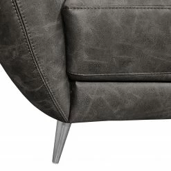 Ars manufacti Sofa Larrau (3-Sitzer) - Antiklederlook 11 Ars manufacti Sofa Larrau (3-Sitzer) - Antiklederlook -WOHNZIMMERMÖBEL Verkäufe bigsofa larrau antiklederlook hellanthrazit 5115928 1