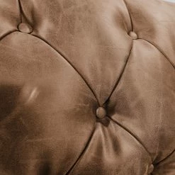 Ars manufacti Sofa Larrau (3-Sitzer) - Antiklederlook -WOHNZIMMERMÖBEL Verkäufe bigsofa larrau antiklederlook mittelbraun 5115956