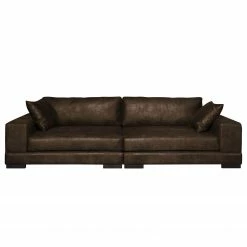 Fredriks Bigsofa Mandor Antiklederlook - Braun -WOHNZIMMERMÖBEL Verkäufe bigsofa mandor antiklederlook braun 4476528