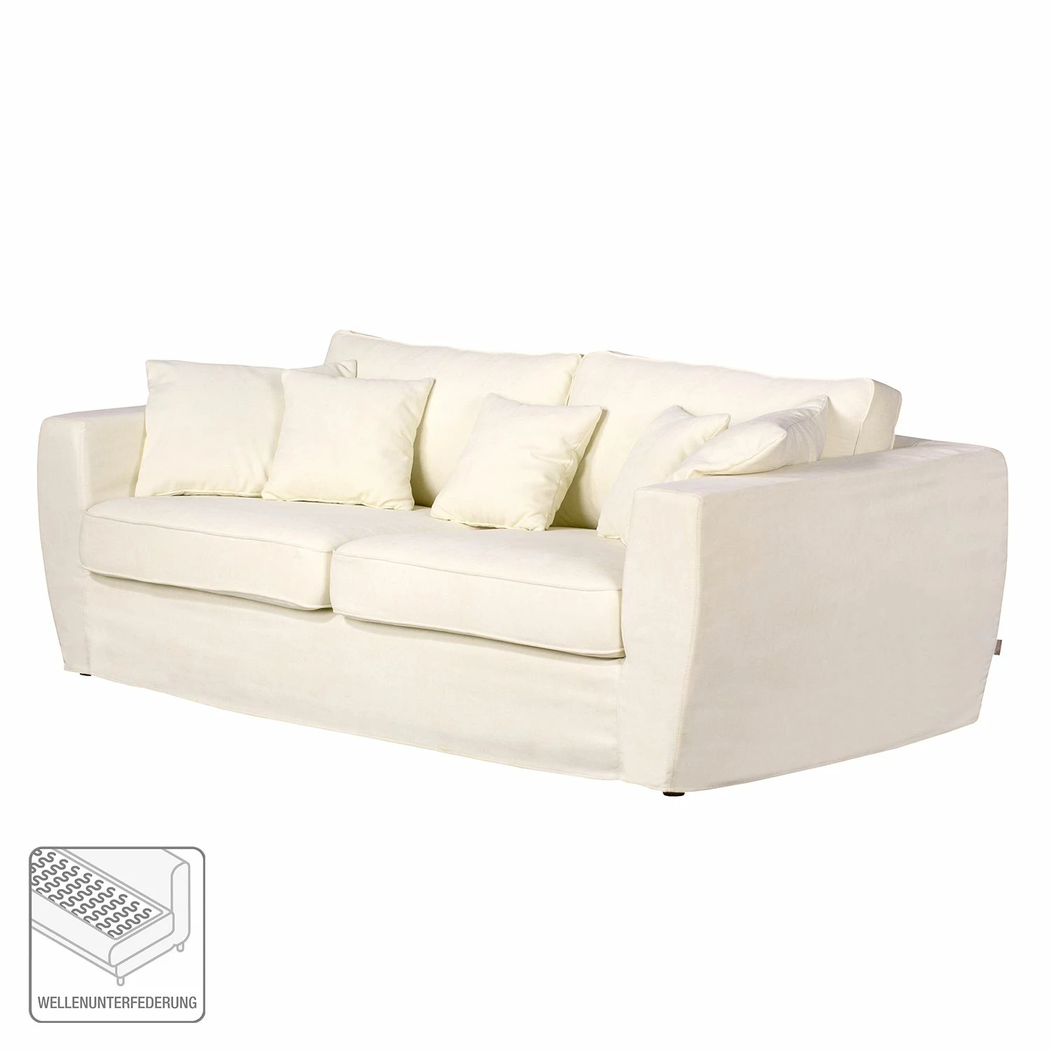 Ridgevalley Bigsofa Montargil I Webstoff - Creme 2 Ridgevalley Bigsofa Montargil I Webstoff - Creme – Bild 2