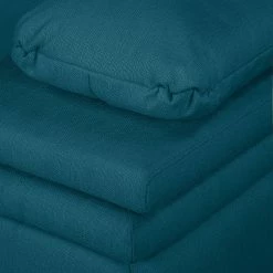 Fredriks Boxspring-Schlafsofa Goodlow - Webstoff Polia: Jeansblau - Mit Schlaffunktion -WOHNZIMMERMÖBEL Verkäufe boxspring schlafsofa goodlow strukturstoff petrol 4281276