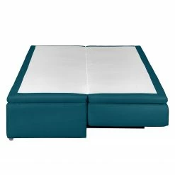 Fredriks Boxspring-Schlafsofa Goodlow - Webstoff Polia: Jeansblau - Mit Schlaffunktion -WOHNZIMMERMÖBEL Verkäufe boxspring schlafsofa goodlow strukturstoff petrol 4281308