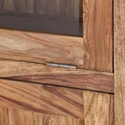 Wolf-Möbel Brotschrank Yoga - Sheesham massiv - Natur -WOHNZIMMERMÖBEL Verkäufe brotschrank yoga sheesham massiv natur 1428613