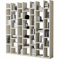 Loftscape Bücherregal Emporior II - Hellbeige - Breite: 211 cm
