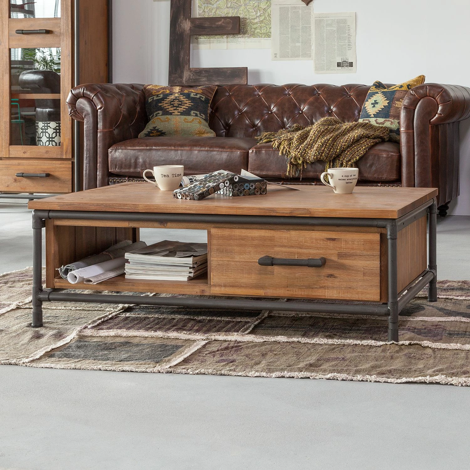 Ars manufacti Couchtisch Atelier I - Akazie teilmassiv 2 Ars manufacti Couchtisch Atelier I - Akazie teilmassiv – Bild 2