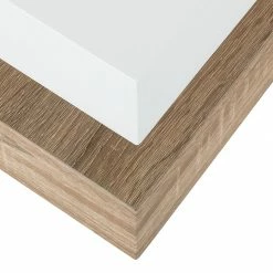 Fredriks Couchtisch Emblaze - Hochglanz Weiß / Eiche Sonoma Dekor -WOHNZIMMERMÖBEL Verkäufe couchtisch emblaze hochglanz weiss eiche sonoma dekor 1187770